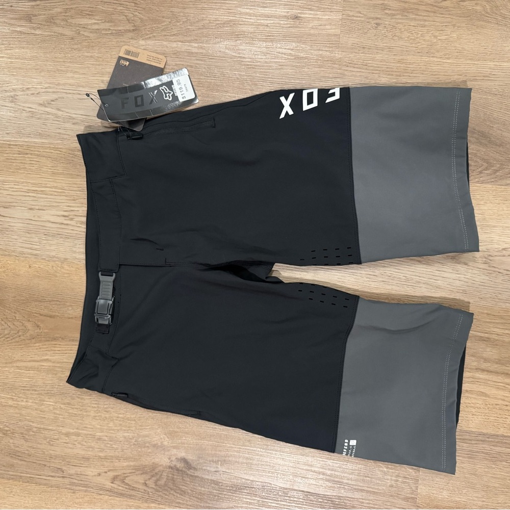 Fox Women’s Mountain Biking Black and Gray Shorts